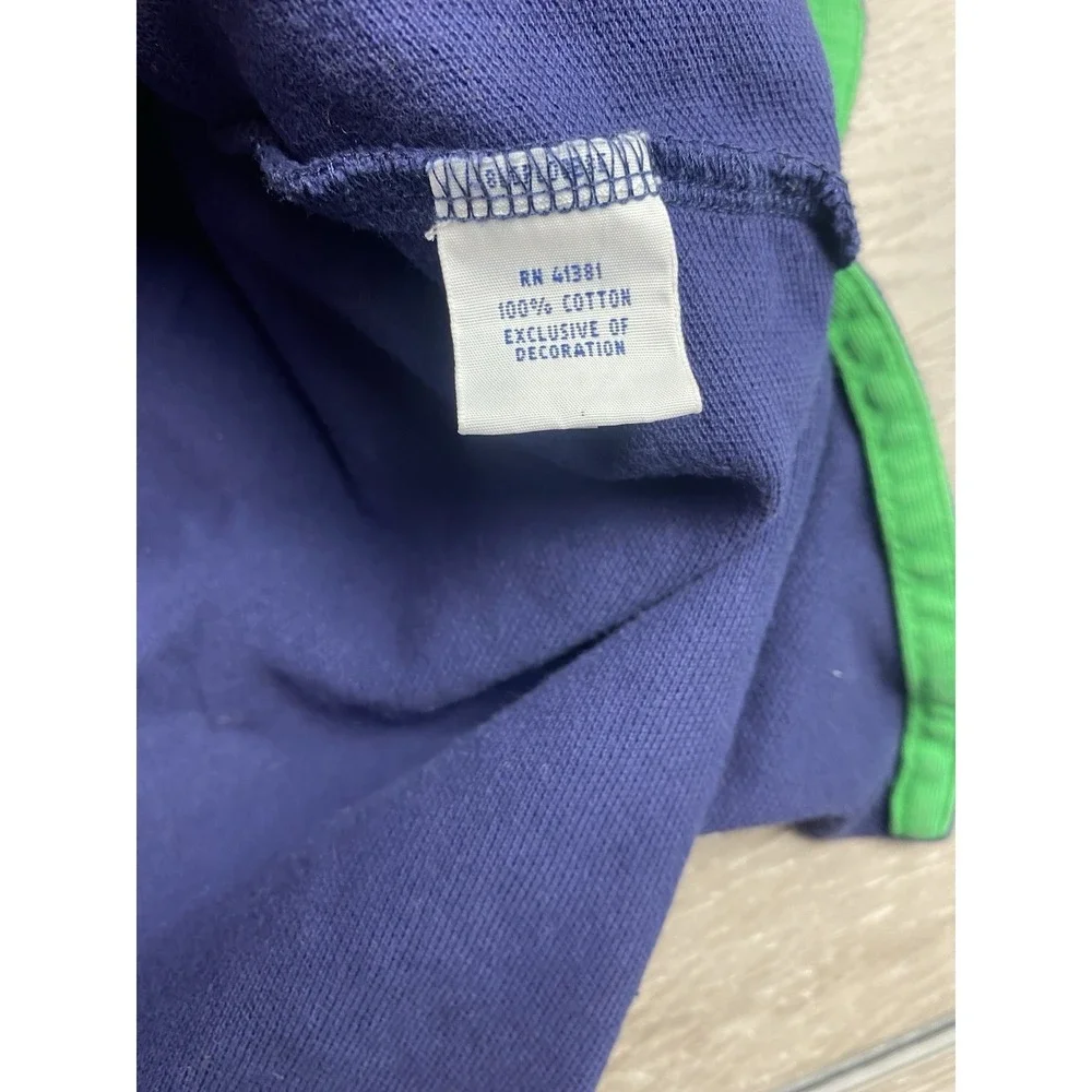 Polo Ralph Lauren Men's Custom Fit Big Pony US Open 2014 Shirt Blue Size XXL‎